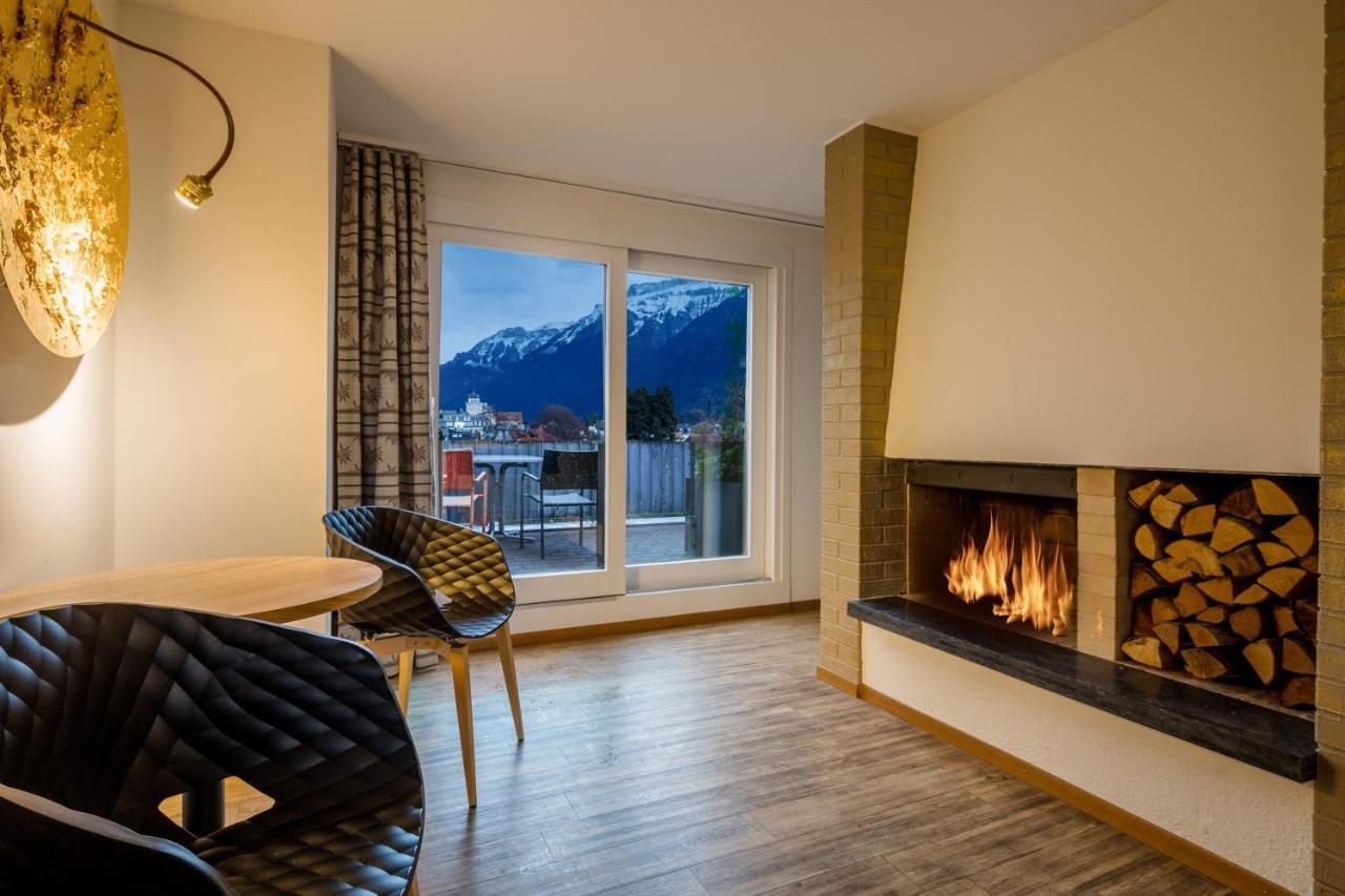 Hotel Merkur - West Station Interlaken Kültér fotó